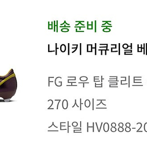 나이키 머큐리얼 베이퍼 1 270
