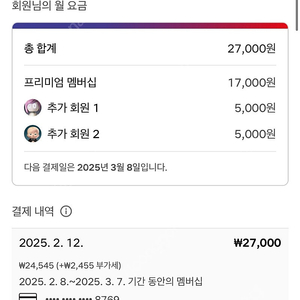 넷플릭스 프리미엄 3달 파티원 구합니다