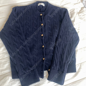 틸디아이 네이비 니트 Nina cashmere cardigan_Navy