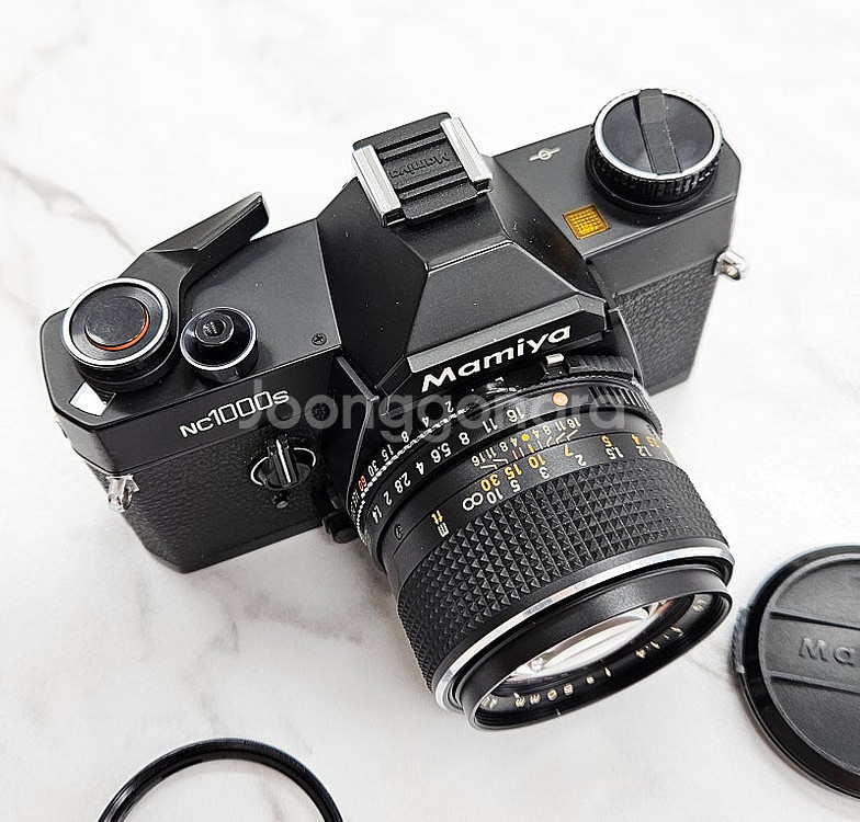 (신품급) 마미야 NC1000S 필름카메라 50mm f...--3