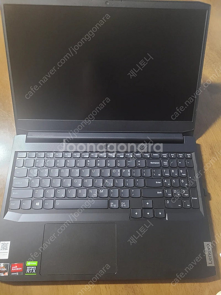 레노버 게이밍3 15ACH R5 3050 노트북--2