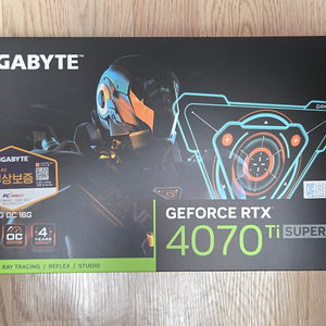 기가바이트 RTX 4070 TI SUPER 판매합니다