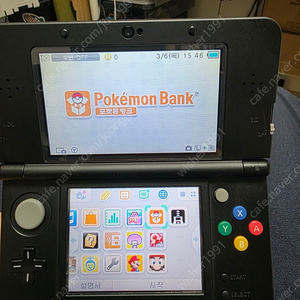 닌텐도 new 3ds black, 뉴 작다수 블랙 택포30만원 포켓몬뱅크, 무버