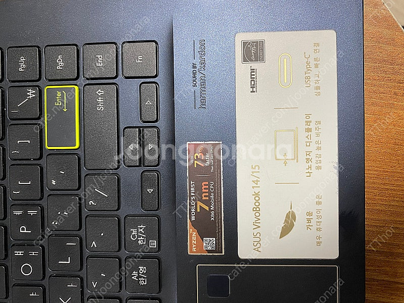 아수스 노트북 비보북 라이젠5-4500U 256gb 8...--4
