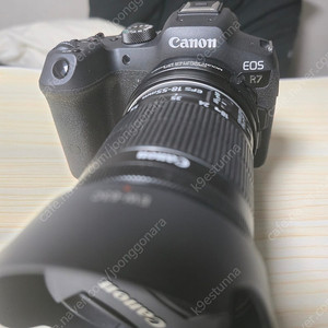 eos r7 + nd필터 어댑터 , 18-55 stm ef 번들렌즈