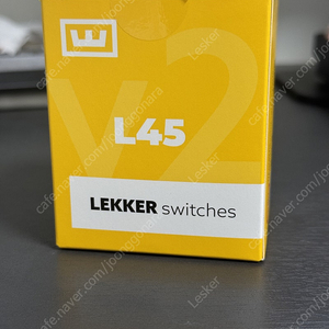 우팅 레커 lekker L45 v2 스위치 팝니다.