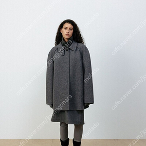 le17septembre 래글런 슬리브 핸드메이드 하프 코트 그레이 새상품 RAGLAN SLEEVE HANDMADE HALF COAT [GRAY] 르917 le917