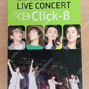 클릭비 2003 Click-B Live Concert 四人四色 - VHS [비디오 테이프]