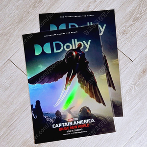 2장일괄) 캡틴아메리카 브레이브 뉴월드 돌비시네마 포스터 A3 돌비포스터 Dolby