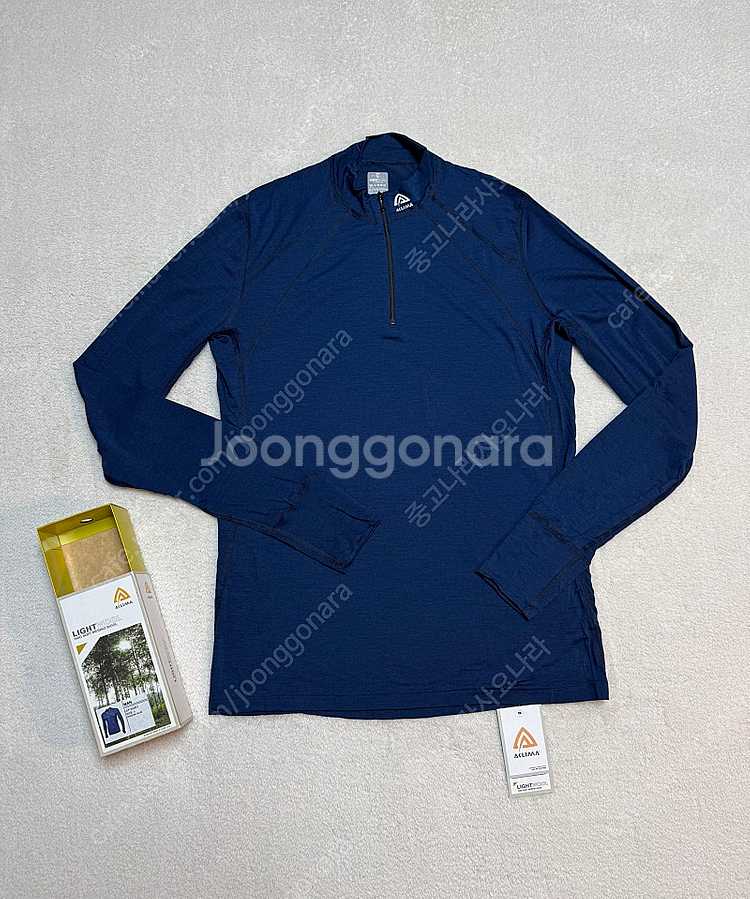 아클리마 라이트 울 하프 집업--0