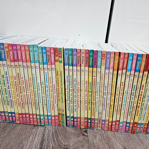 정품 원서 제로니모스틸턴 챕터북 50권입니다(+음원,geronimo stilton)