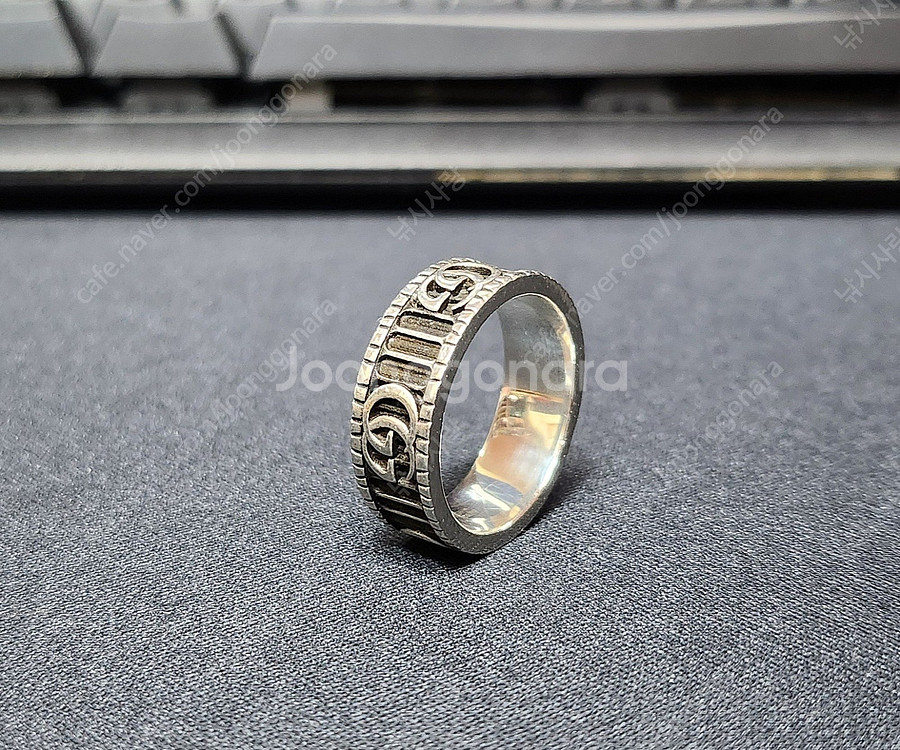 구찌 인터로킹 더블G 마몽트 반지 목걸이--1