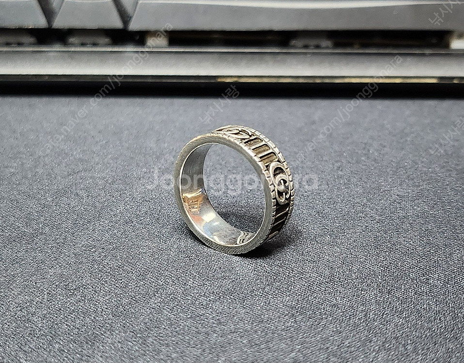 구찌 인터로킹 더블G 마몽트 반지 목걸이--2