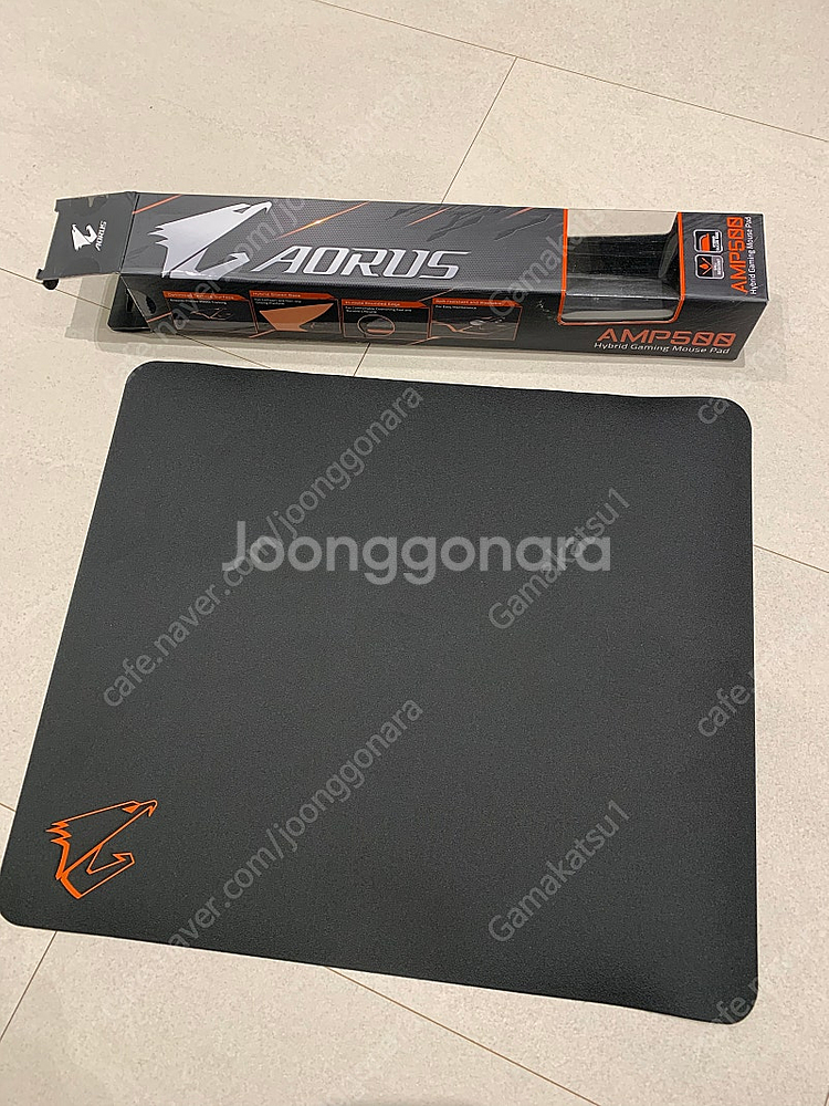 기가바이트 AMP500 마우스패드--0
