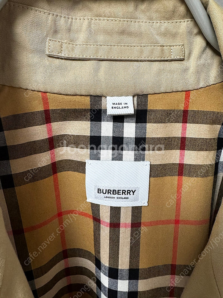 버버리 캠든 카코트 허니 52사이즈 판매--2