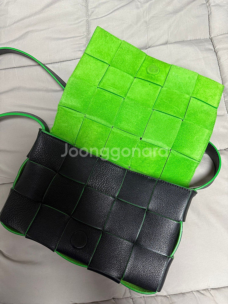 보테가베네타 인트레치아토 투톤 카세트백 578004(급...--2
