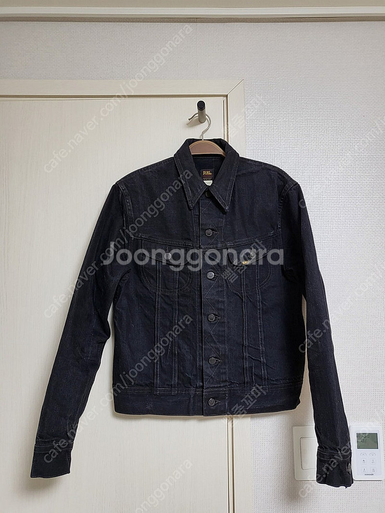 RRL 더블알엘 LOT 271 블랙 데님 트러커자켓 S사이즈--1