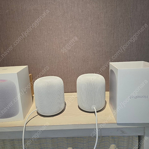 애플 홈팟 2세대 2대 세트(HomePod)