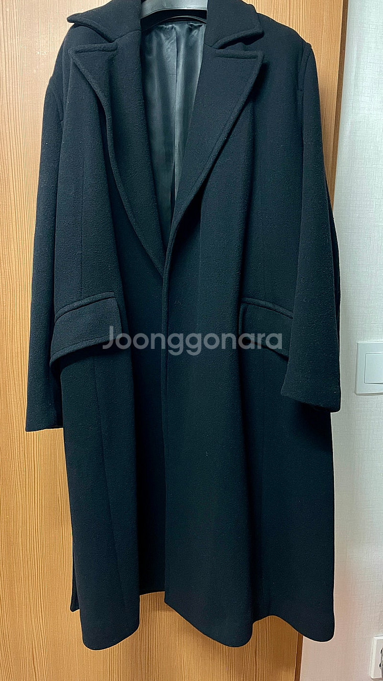 띠어리 로브코트 블랙--0