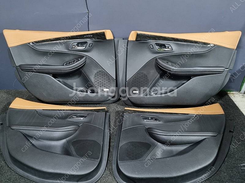 3687 임팔라 브라운 시트 내장제 한대분 풀SET 운...--7