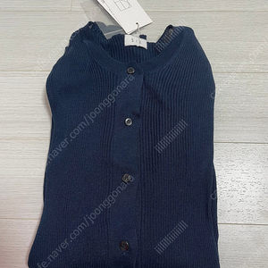 시에 루시 실키 가디건 네이비 택달린 새상품