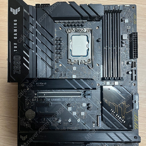14600kf+z690 tuf d4 + 지스킬 로얄실버 4000 cl17 32G 쿼드킷 팝니다.