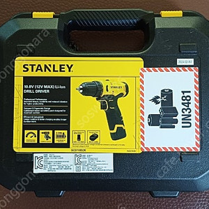 새제품 스탠리 STANLEY 12V MAX 드릴 드라이버 SCD10D2K