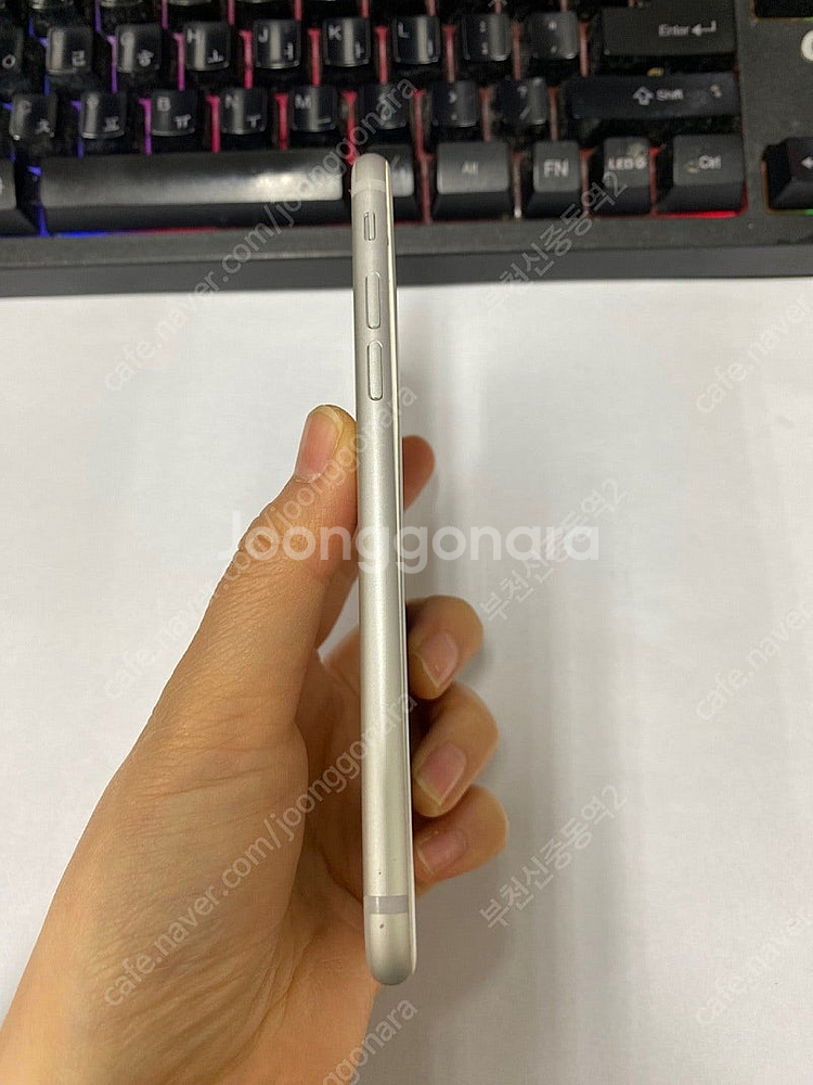 197231 아이폰7 실버 A급 32GB 무잔상 배터리...--5