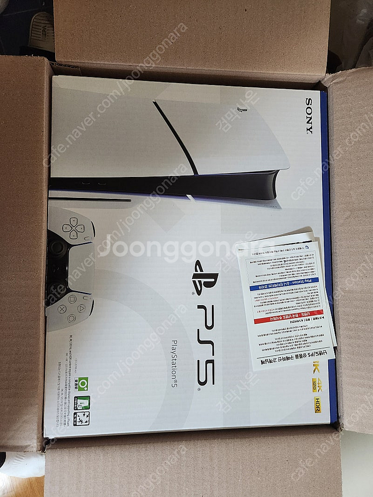Ps5 슬림 디스크에디션 미개봉--0