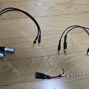 [판매중] 소니 UWP-D11, D21 전용 케이블 악세사리 팝니다 (SONY XLR STEREO 3.5MM CABLE)