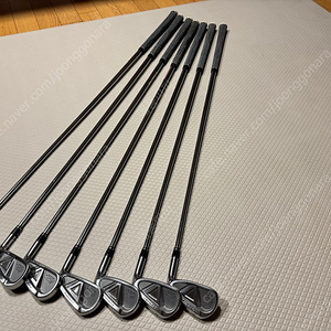 PRGR iD nabla BLACK FORGED 골프채(아이언 4-P