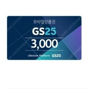 gs25 3000원권