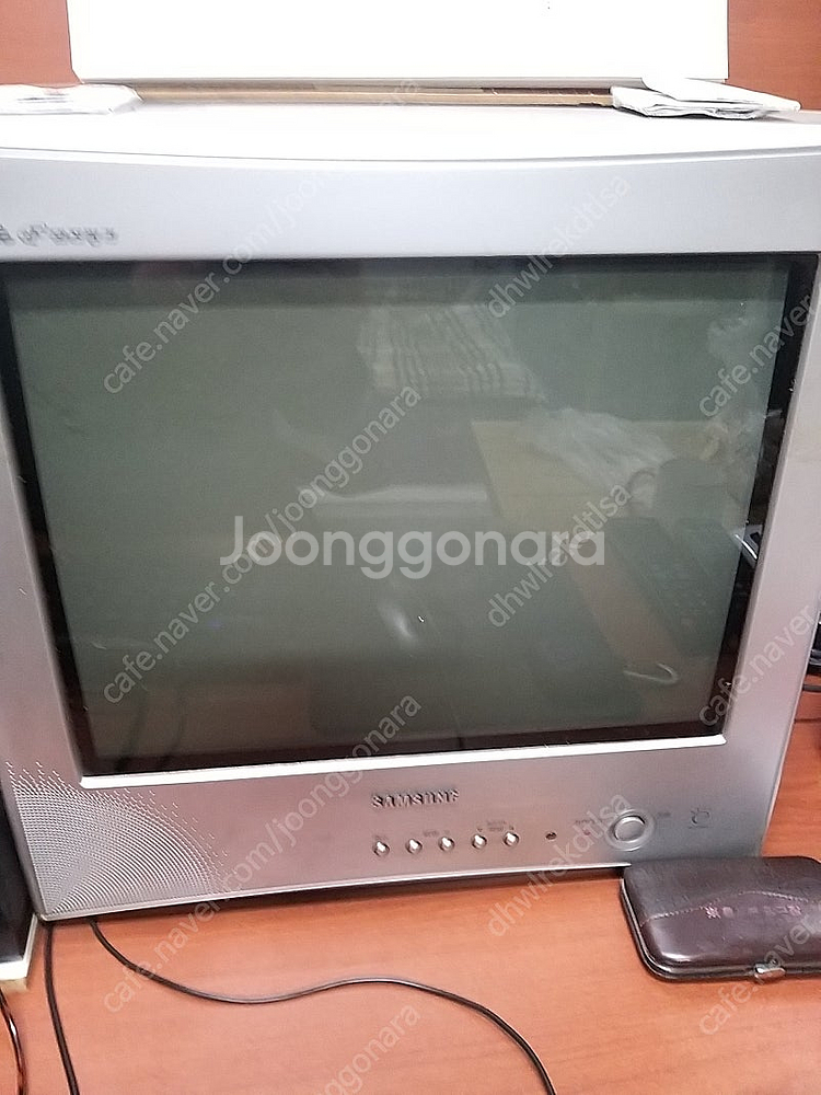 삼성 브라운관 TV 15인치--0