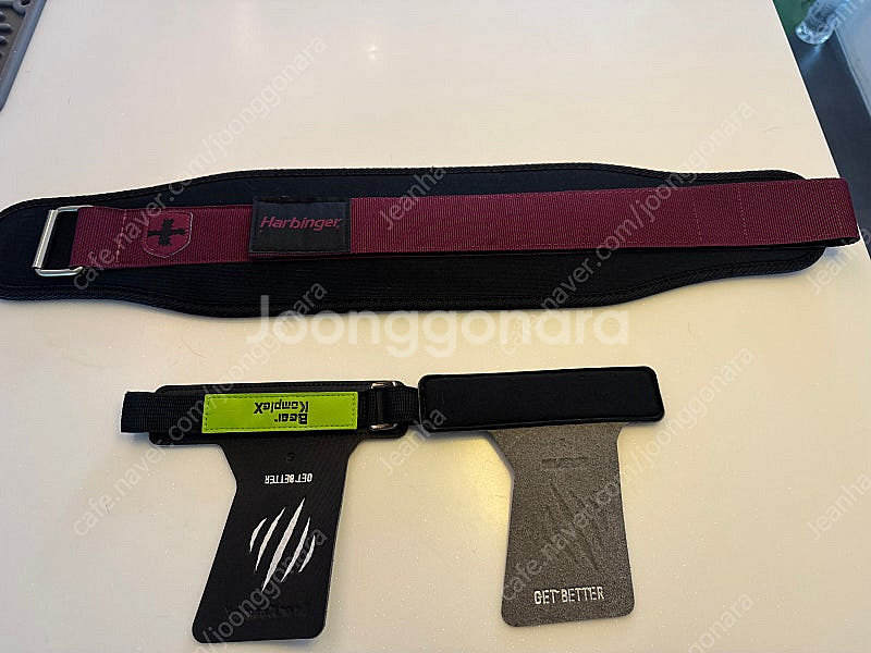 하빈져 여성용 헬스 허리보호대 + 베어컴플렉스 풀업그립...--0