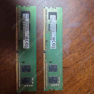 삼성 ddr4 8램 *2=16램