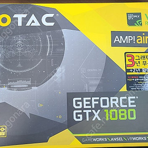 조텍 ZOTAC GTX1080 AMP AIR 풀박스 판매 합니다.