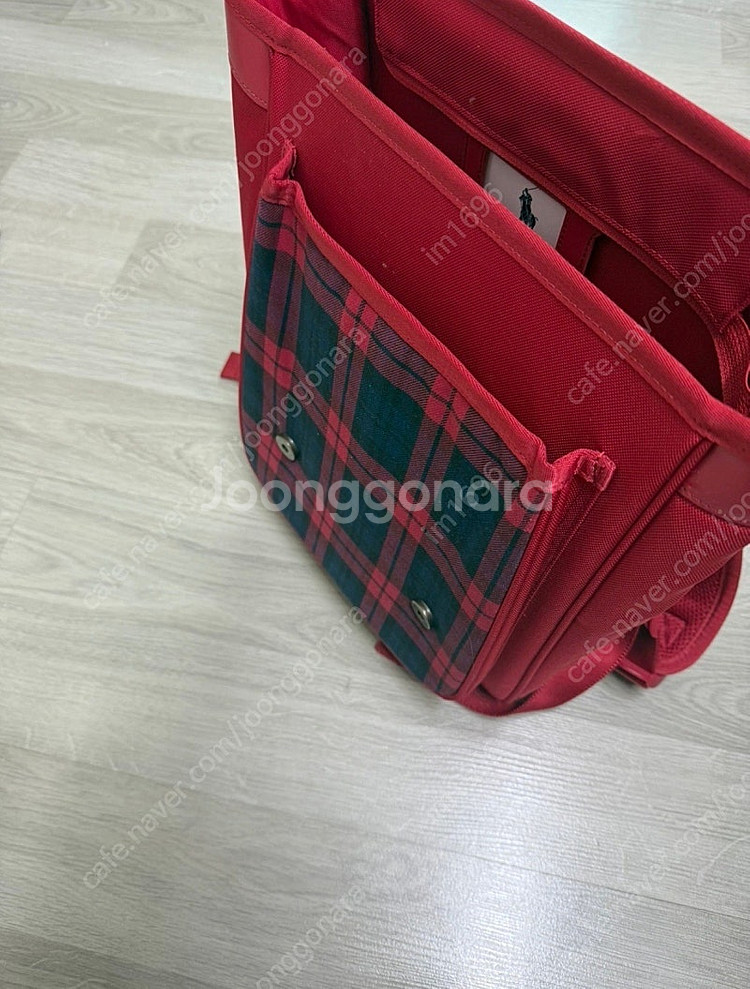 폴로 여아책가방--1