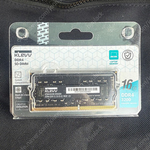 klevv ddr4 3200 16gb 램 2개