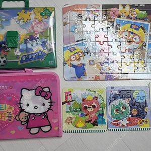 로봇캅폴리 퍼즐가방/헬로키티 퍼즐가방/뽀로로퍼즐 외(반값택포)