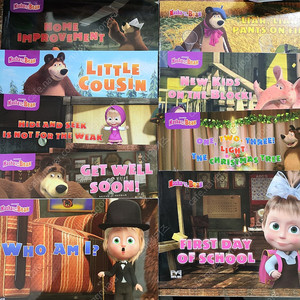 masha and the bear 마샤앤더베어 B,C세트