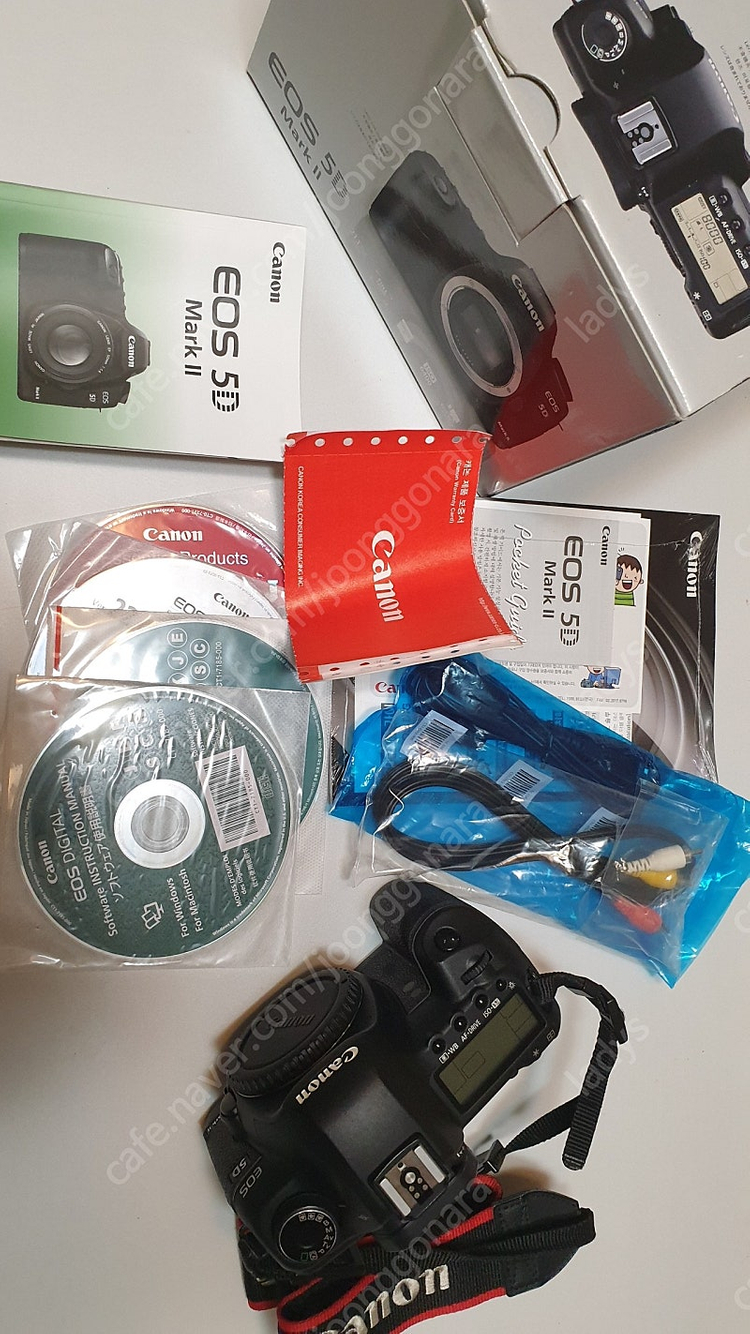 캐논 dslr 5D MARK2 오두막2 풀셋 카메라가방 일괄 이미지