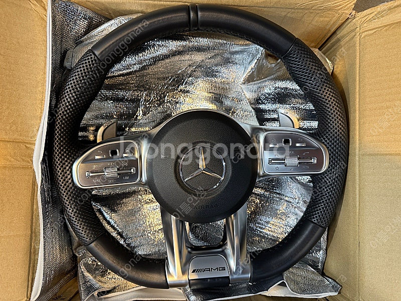 벤츠 핸들 판매합니다.--0