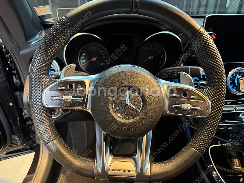 벤츠 핸들 판매합니다.--2