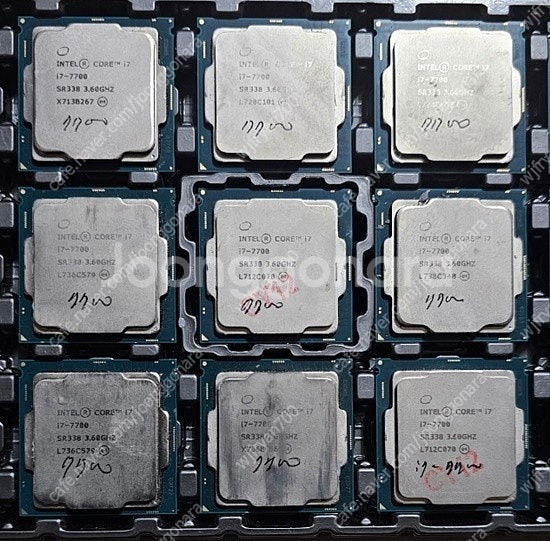 인텔 i7-7700 CPU--0