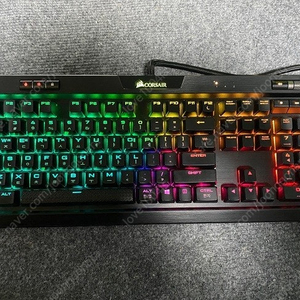 커세어 corsair k70 rgb mk.2 저소음 적축 키보드 판매합니