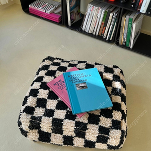 모로칸 푸프 Moroccan Checkerboard Pouffe