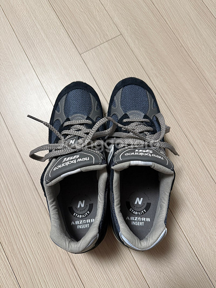 뉴발란스 991v1 255사이즈--4