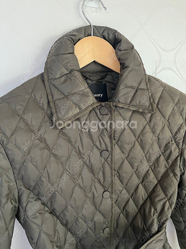 띠어리 덕다운 퀼팅패딩55사이즈--2