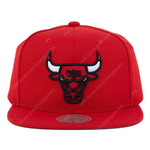 미첼앤네스 시카고불스 스냅백 Mitchell&Ness NBA Team Ground 2.0 Snapback Chicago Bulls Cap Red