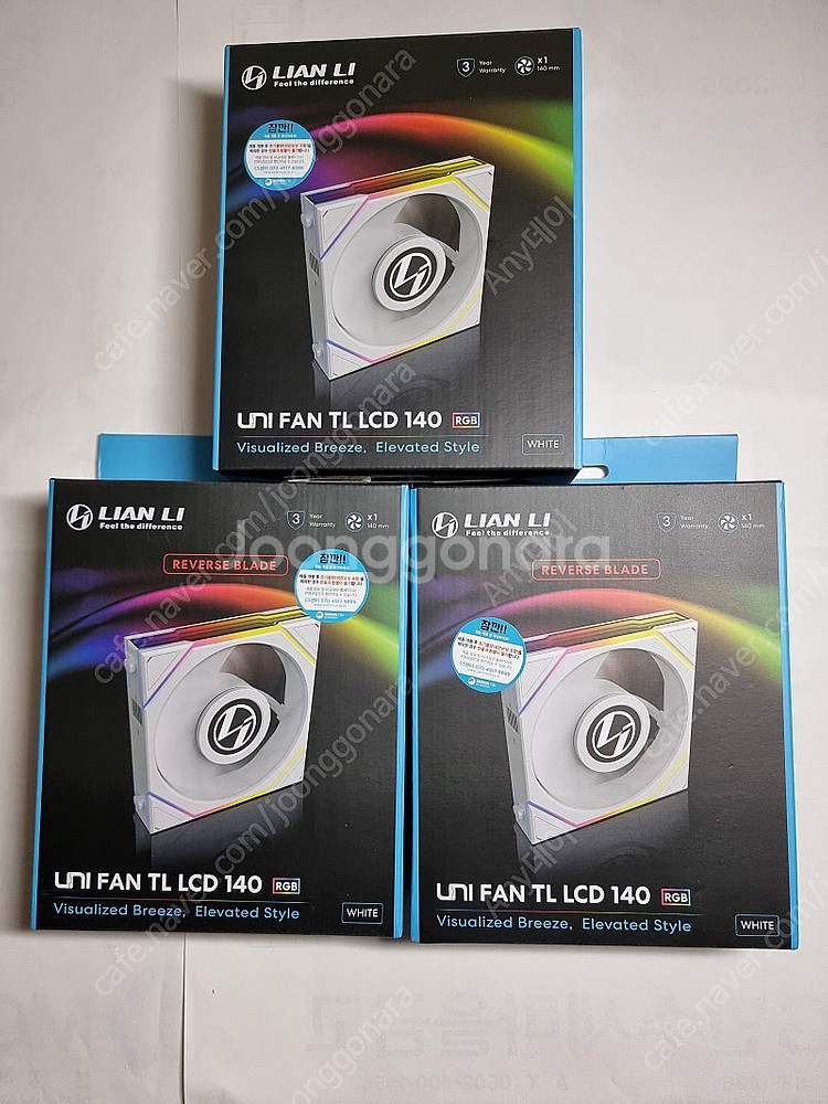 리안리 UNI TL LCD 140 리버스 화이트3개+T...--0